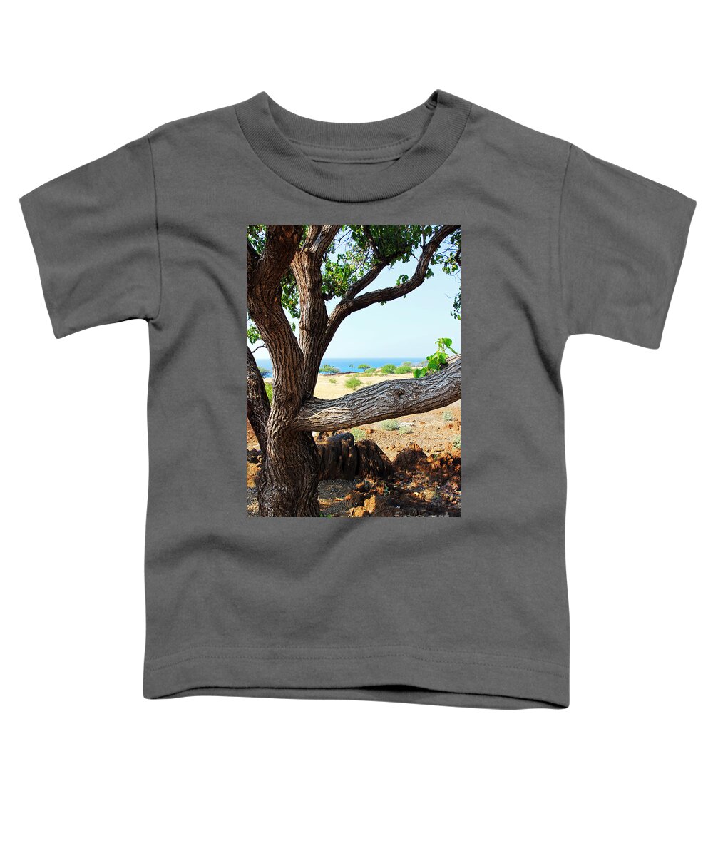 Lapakahi View Toddler T-Shirt featuring the photograph Lapakahi View by Jennifer Robin