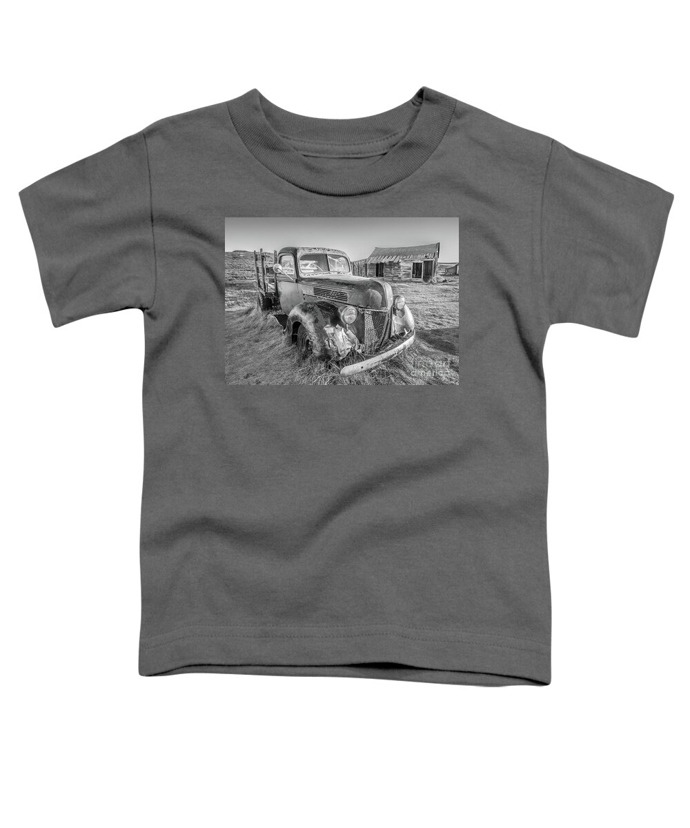 Old Truck Toddler T-Shirt featuring the photograph Last Load by Charles Garcia
