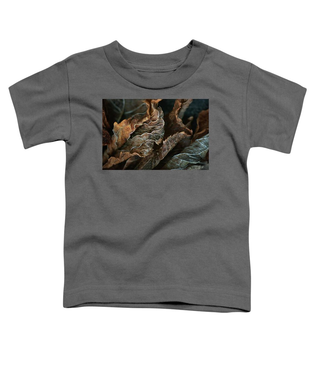Life Lines Toddler T-Shirt featuring the photograph Life Lines - Nature Abstract by Nikolyn McDonald