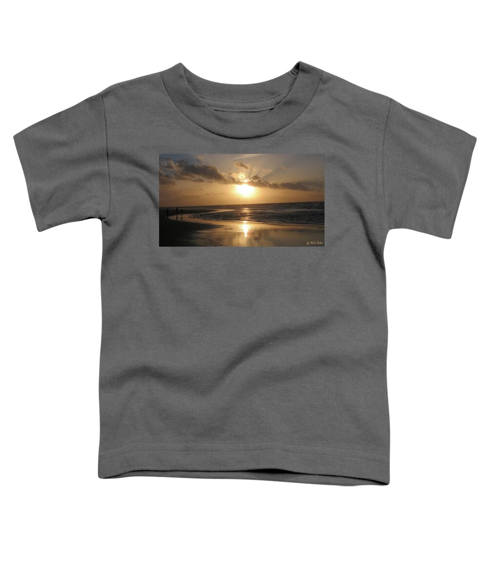 Light Always Shines For You Toddler T-Shirt featuring the photograph Light always shines for you by Heidi Sieber