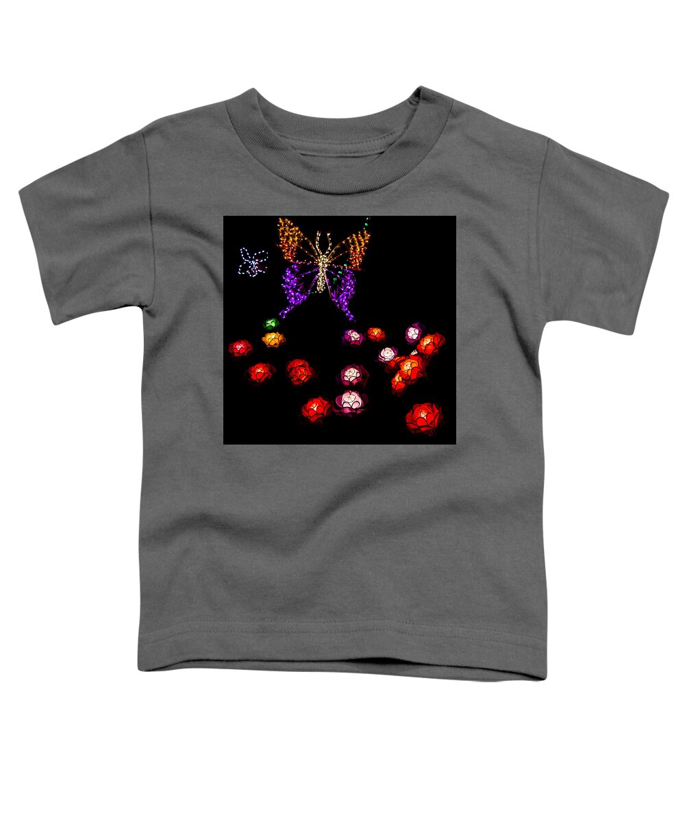 Selby Toddler T-Shirt featuring the photograph Light Show at Selby Gardens by Richard Goldman