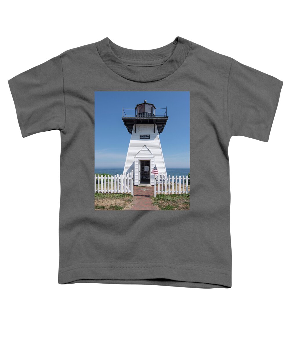 Lighthouse Toddler T-Shirt featuring the photograph Lighthouse by Deborah Ritch