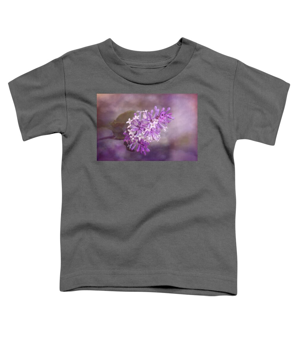 Bloom Toddler T-Shirt featuring the photograph Lilac Blossom by Tom Mc Nemar