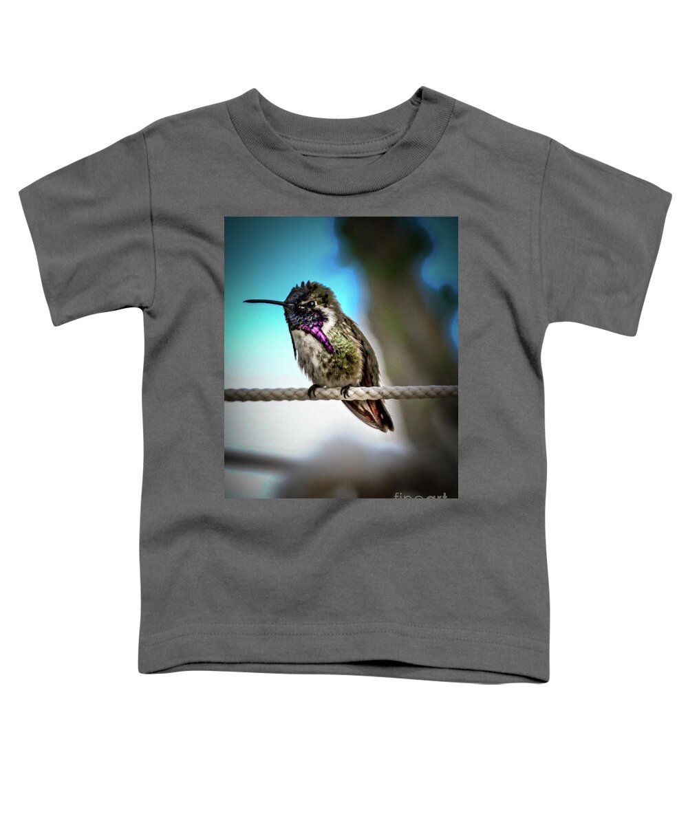 Birds Toddler T-Shirt featuring the photograph Little Costa's by Robert Bales
