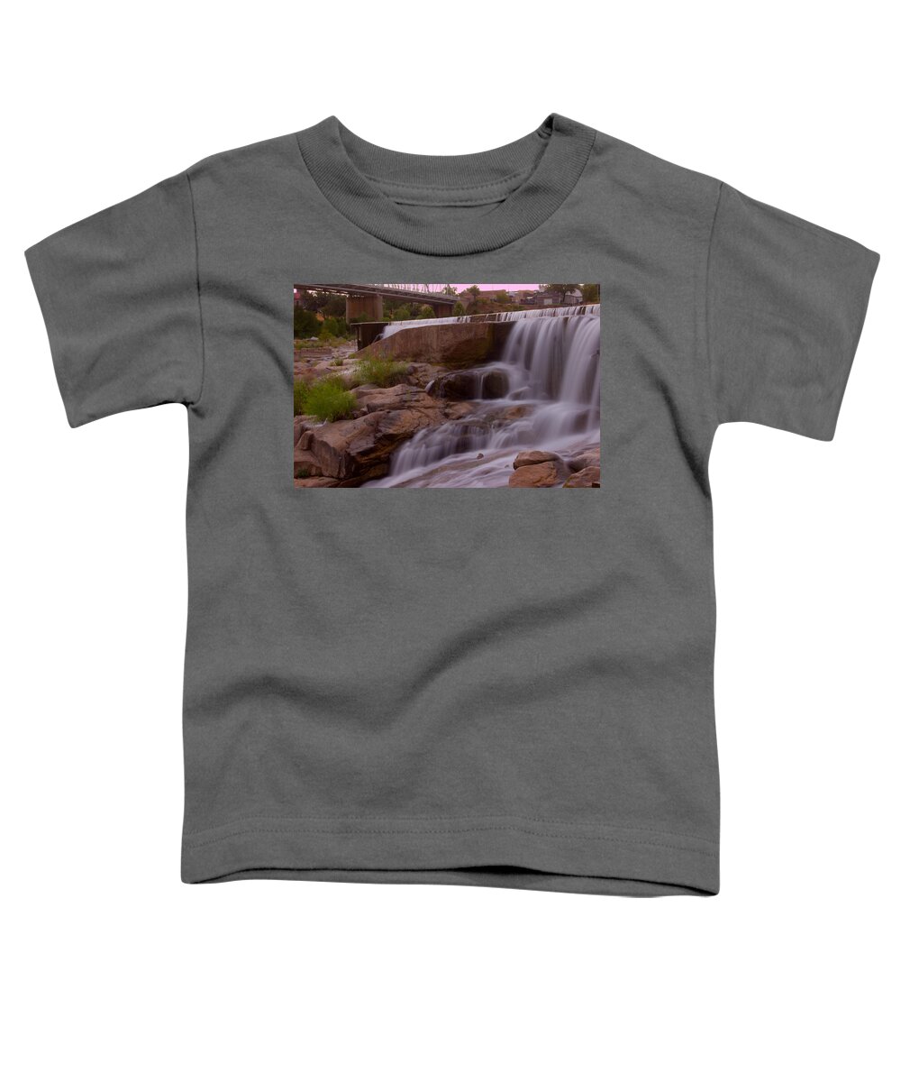 James Smullins Toddler T-Shirt featuring the photograph Llano river dam by James Smullins