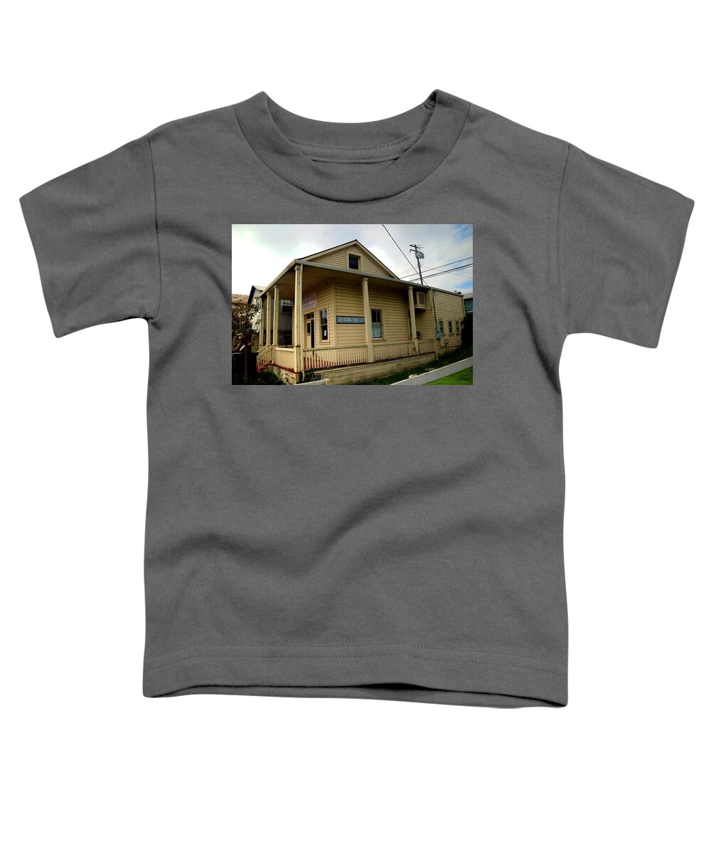 Joe-schoong-chinese-school Toddler T-Shirt featuring the photograph Locke Historic Chinese School by Joyce Dickens