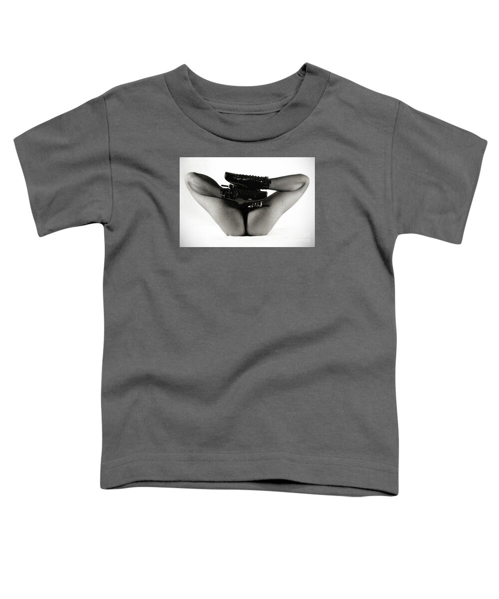 Artistic Toddler T-Shirt featuring the photograph Locked gates by Robert WK Clark