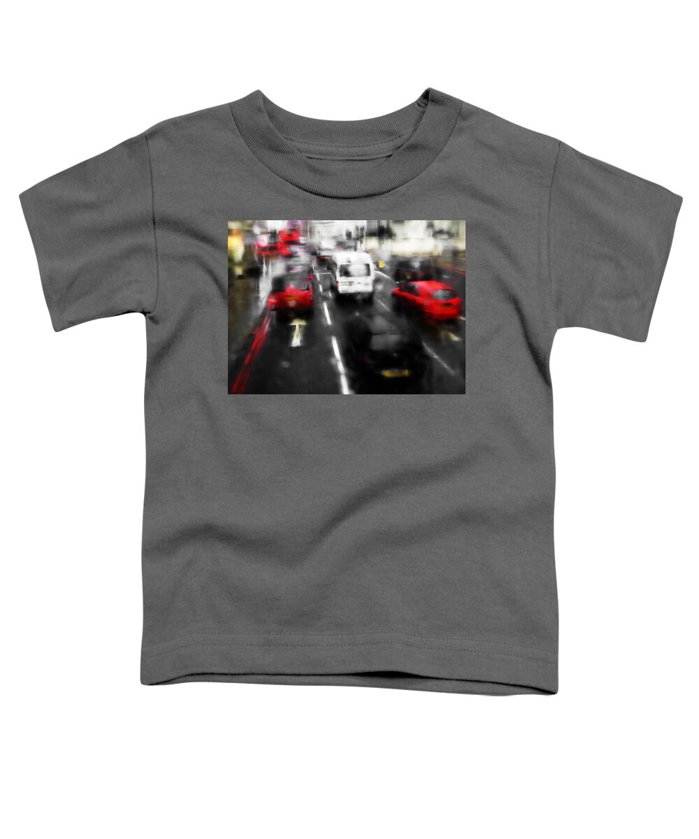 London Toddler T-Shirt featuring the photograph London by Bus by Osvaldo Hamer