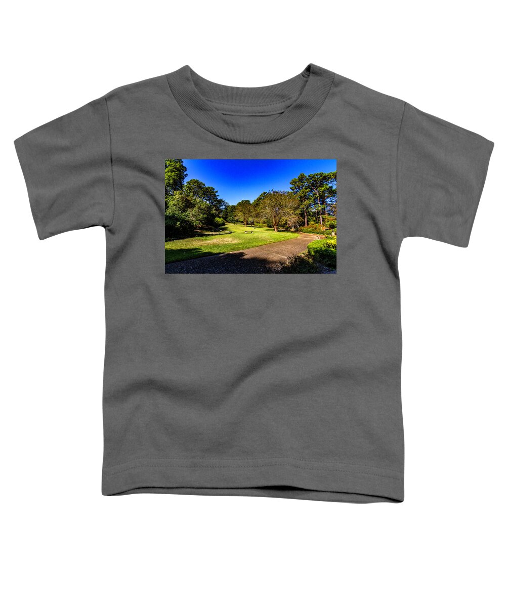 New Toddler T-Shirt featuring the photograph Long Walk by Ken Frischkorn