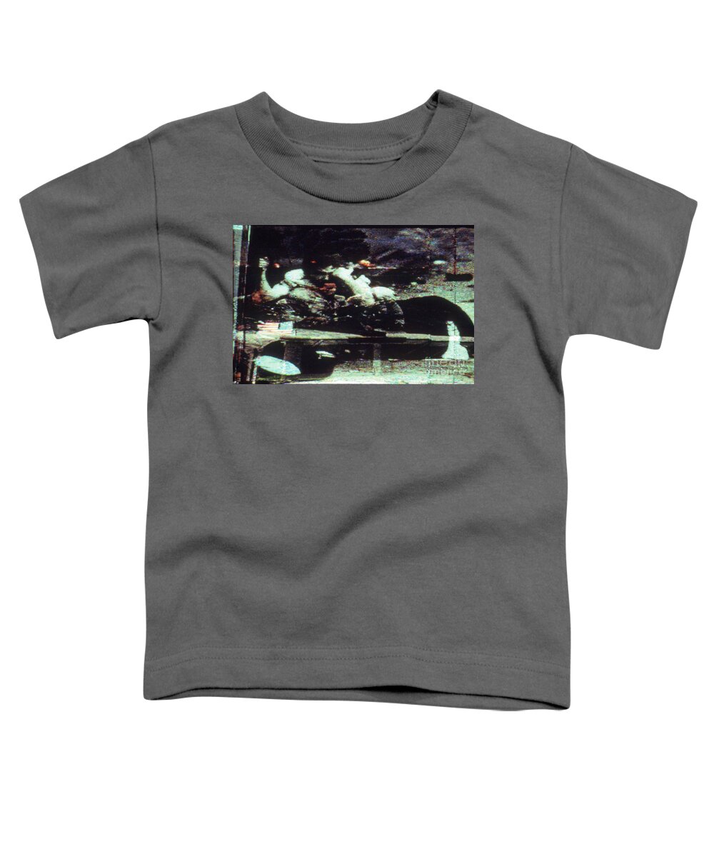 War Toddler T-Shirt featuring the digital art Look You Will See by George D Gordon III
