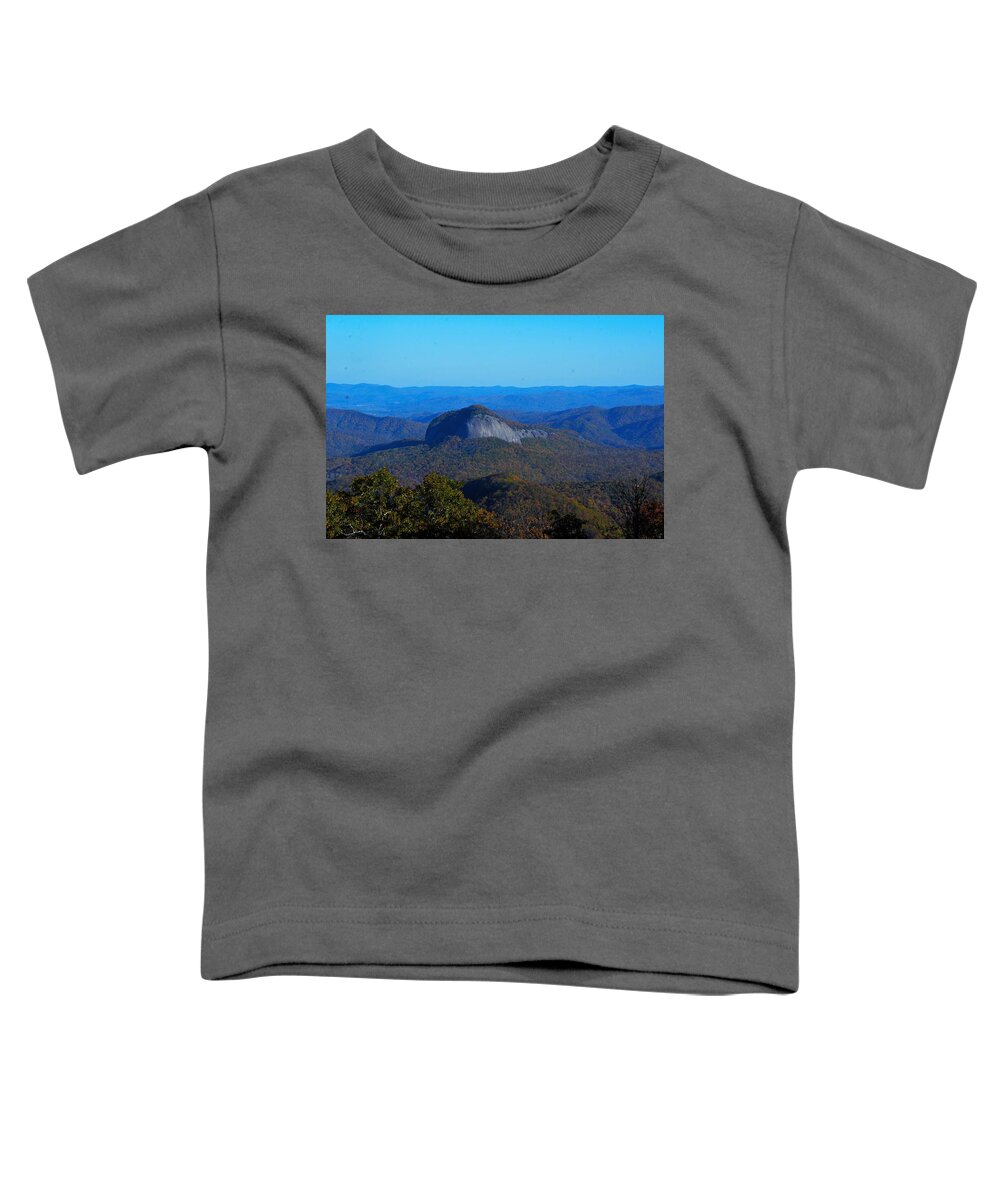  Toddler T-Shirt featuring the photograph Looking Glass Rock by Chuck Brown