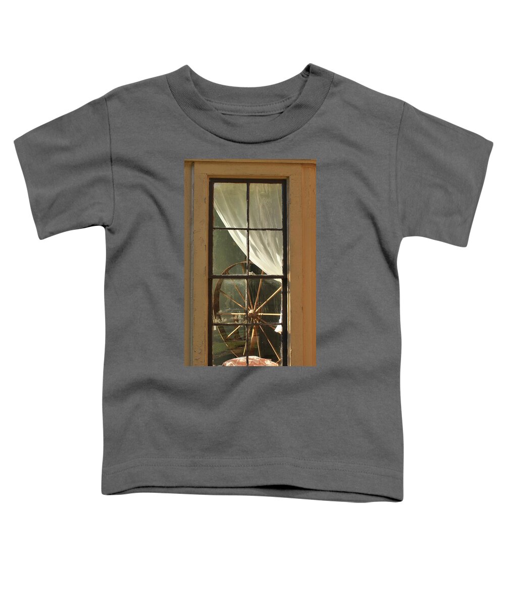 Karen Silvestri Toddler T-Shirt featuring the photograph Looking Into The Past by Karen Silvestri