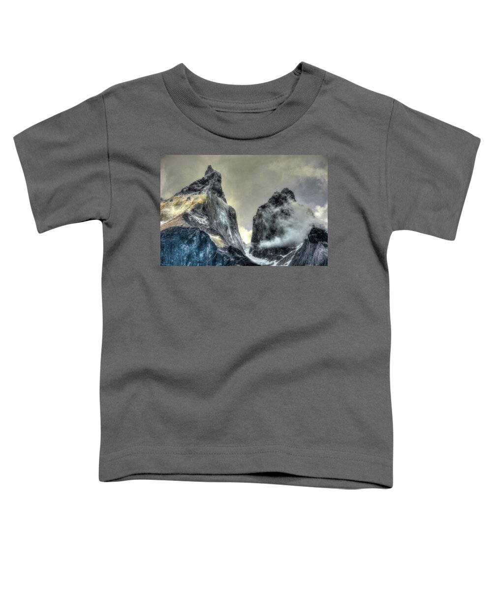 Home Toddler T-Shirt featuring the photograph Los Cuernos-The Horns by Richard Gehlbach
