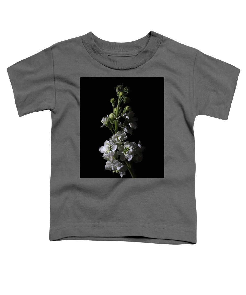 Flower Toddler T-Shirt featuring the photograph Low Key Flowers by Tim Abeln