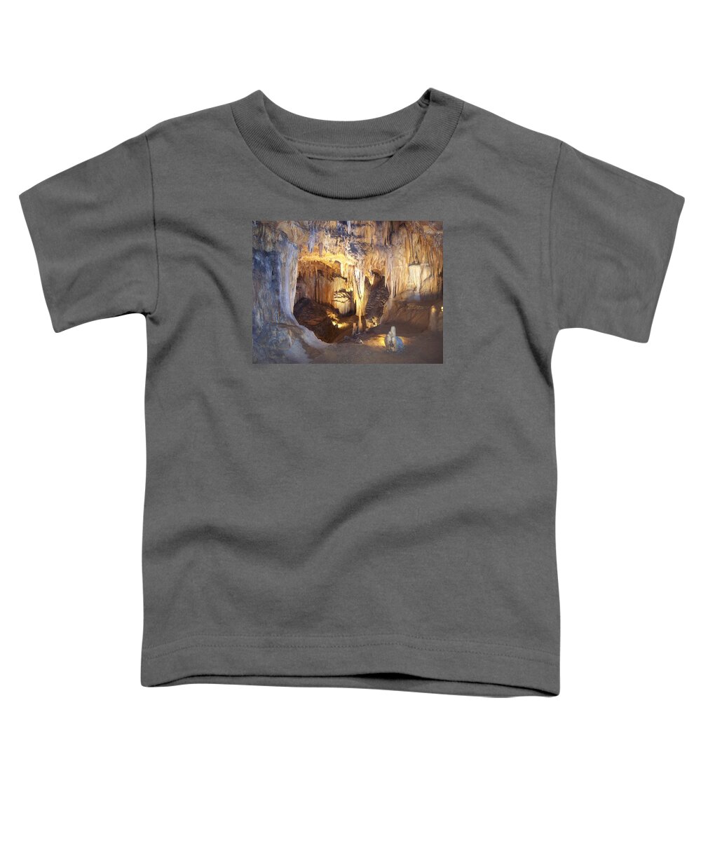 Virginia Toddler T-Shirt featuring the photograph Luray Caverns by Richard Bryce and Family