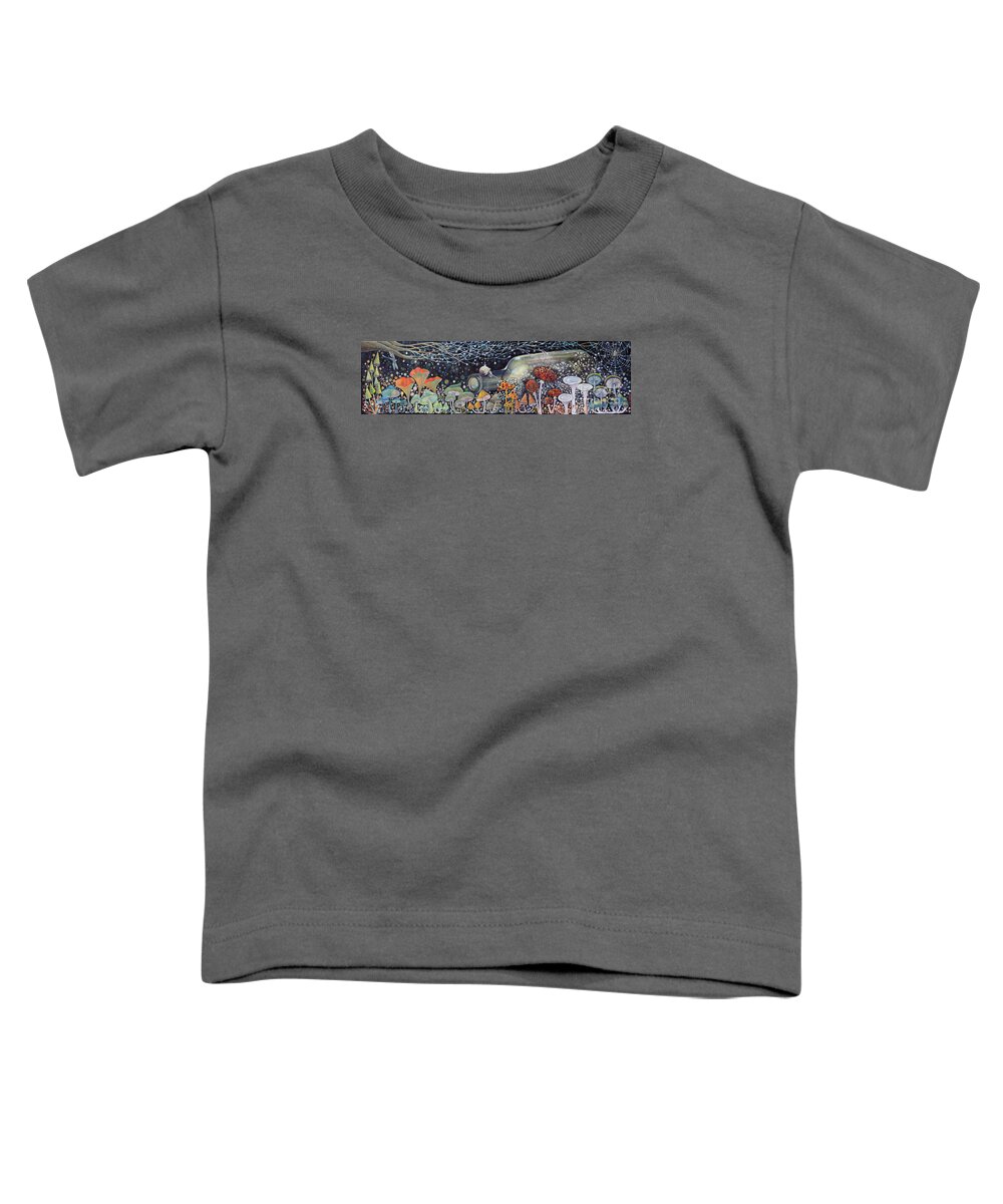 Magic Toddler T-Shirt featuring the painting Magic Potion by Manami Lingerfelt