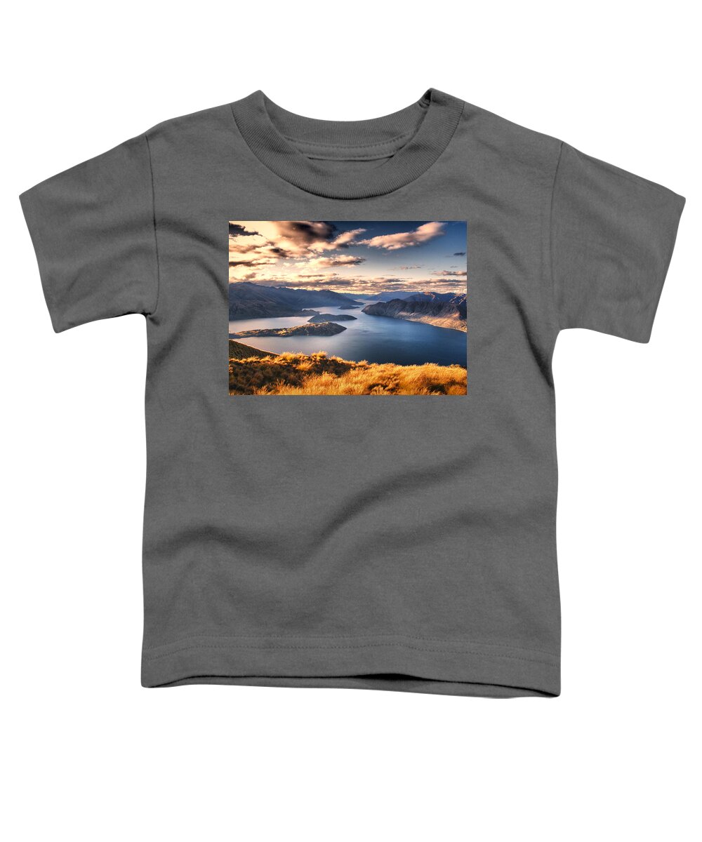 New Zealand Toddler T-Shirt featuring the photograph Magical New Zealand by Niels Nielsen