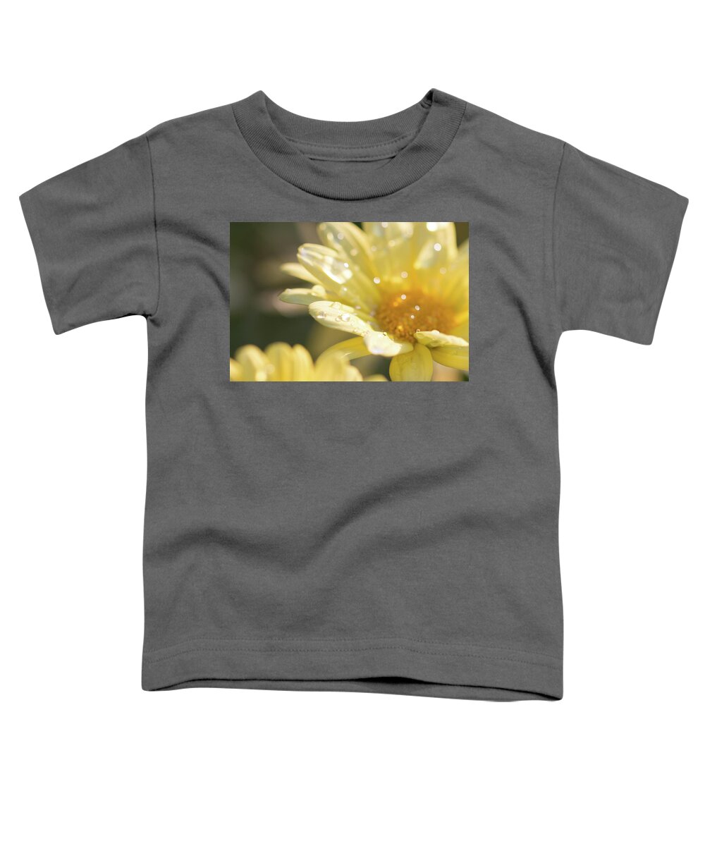 Daisy Toddler T-Shirt featuring the photograph Marguerite by Carrie Hannigan
