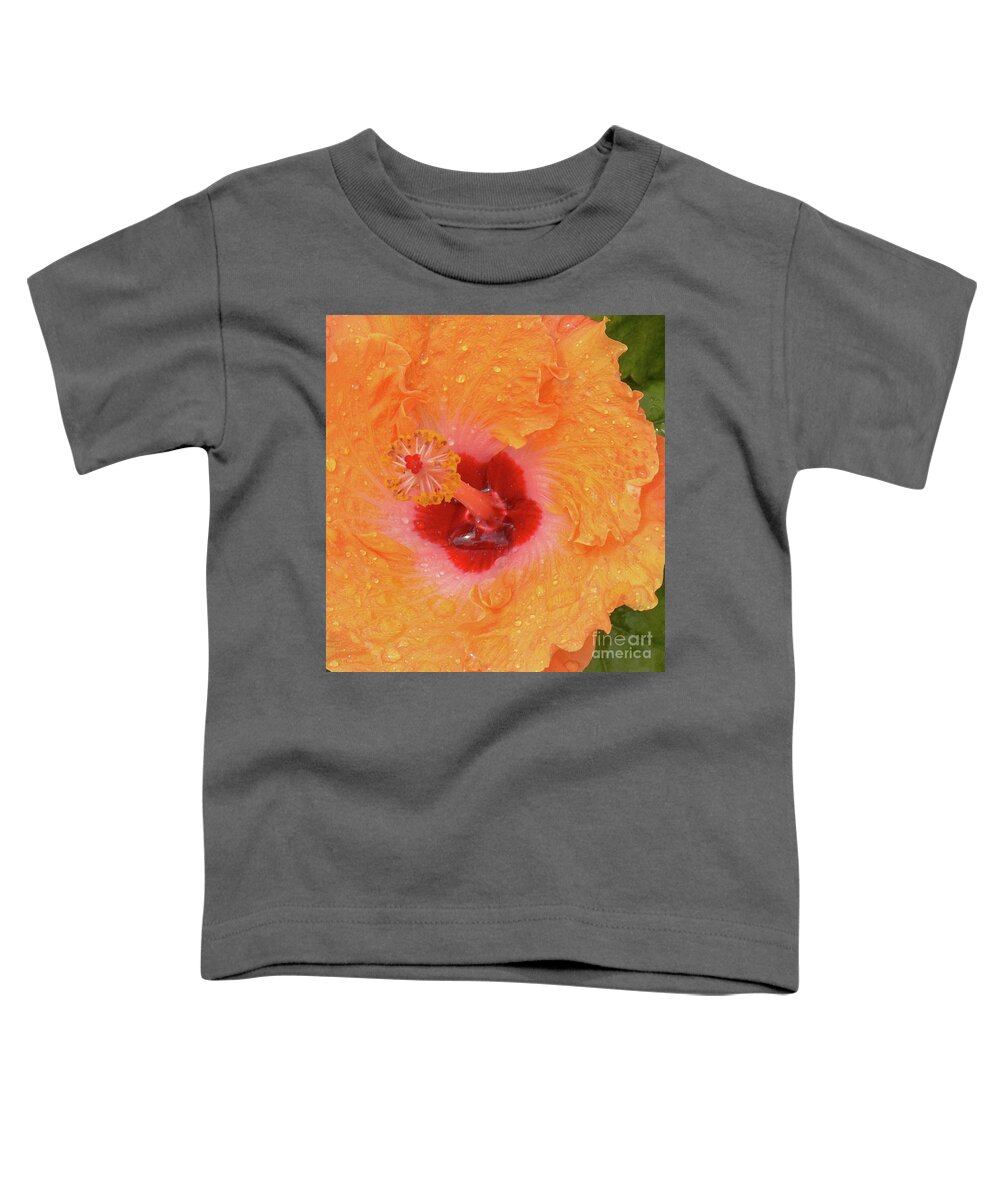 Flower Toddler T-Shirt featuring the photograph Marooned by Barry Bohn