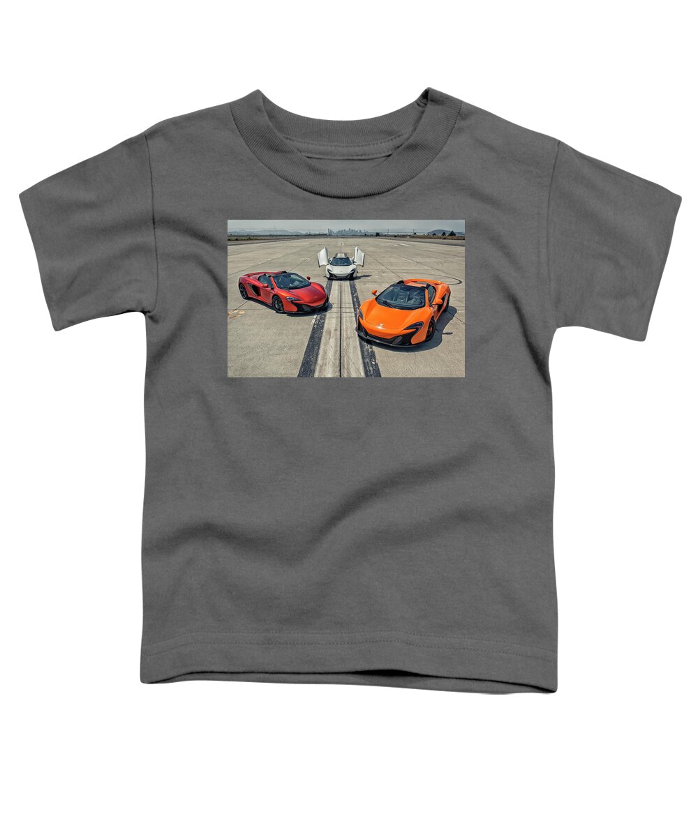 Mclaren Toddler T-Shirt featuring the photograph #McLaren #650S #Party by ItzKirb Photography