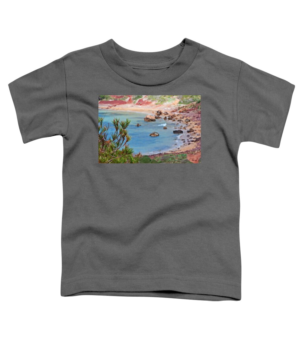 Outboor Toddler T-Shirt featuring the photograph Memories of last summer in paradise by Pedro Cardona Llambias