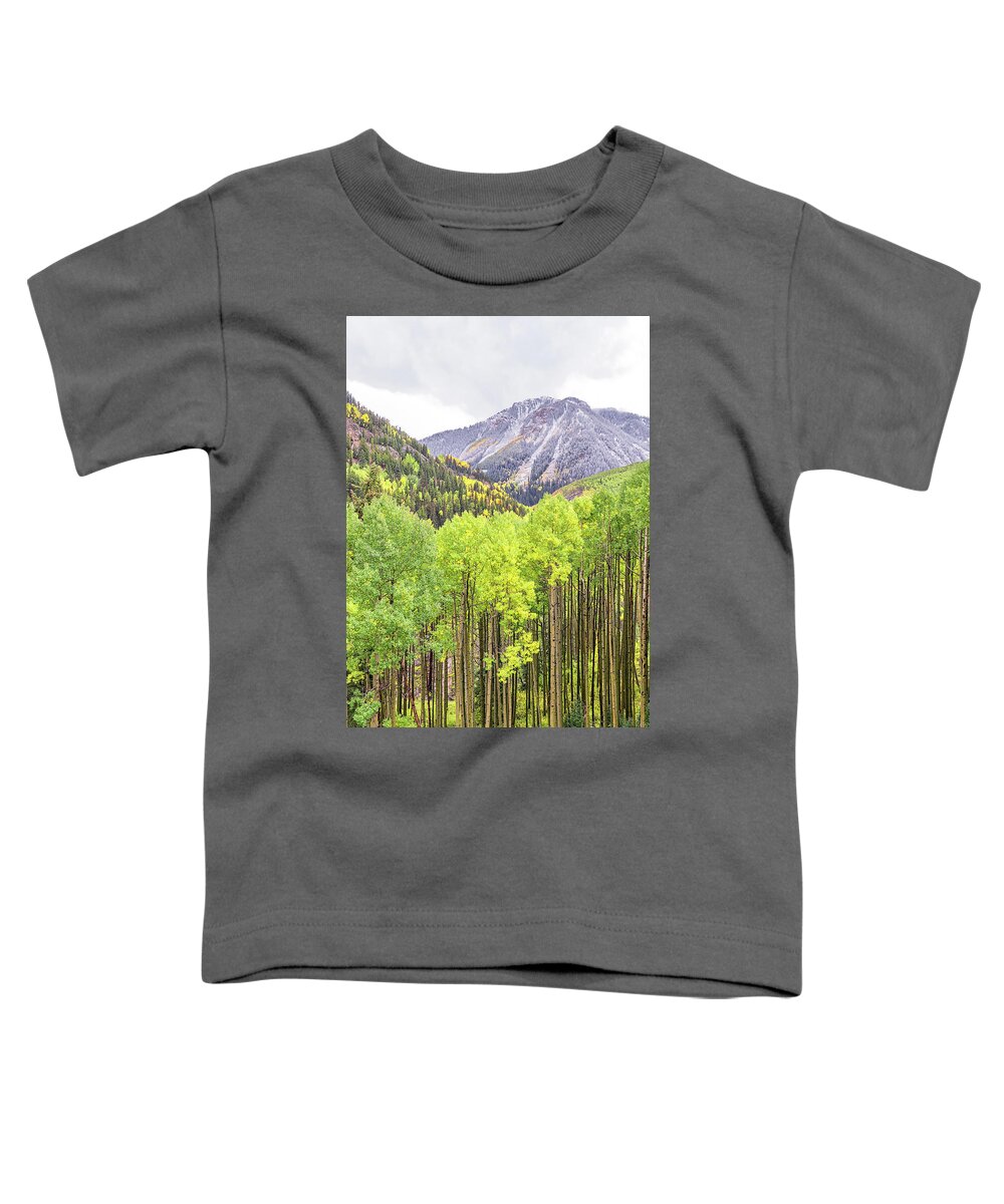 Ames Colorado Toddler T-Shirt featuring the photograph Miguel County Colorado by Victor Culpepper