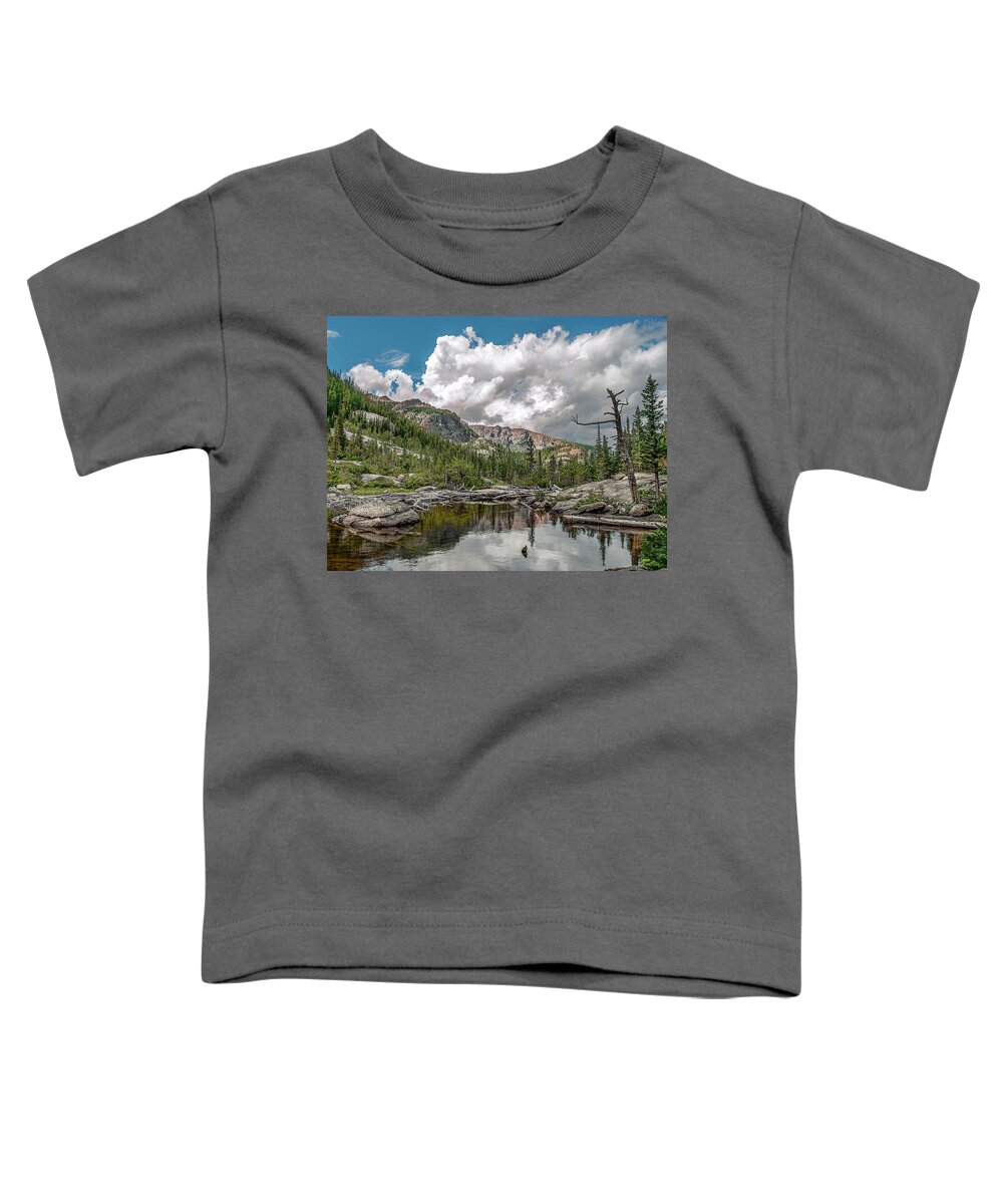 Nature Scenic Toddler T-Shirt featuring the photograph Mills Lake 5 by Scott Cordell