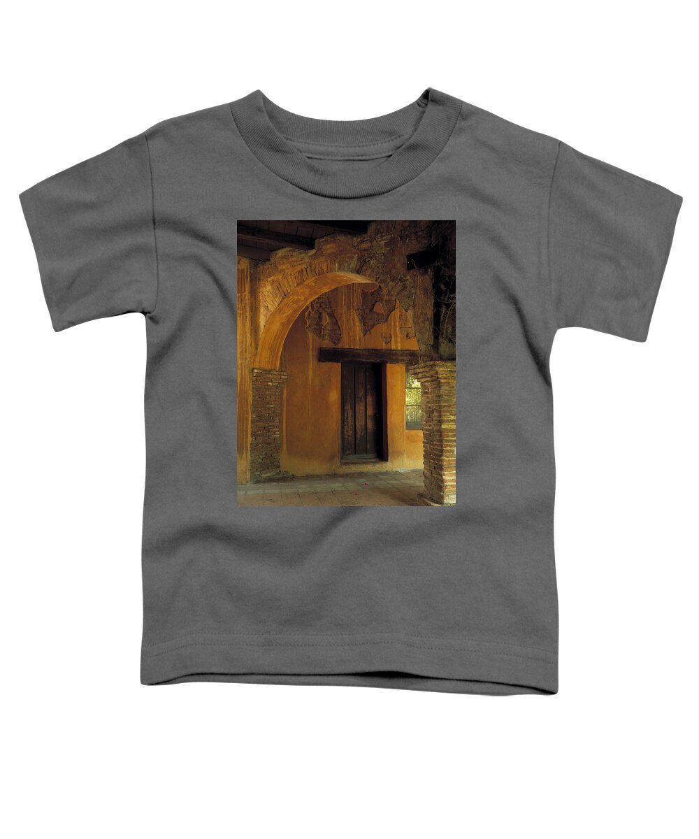 California Toddler T-Shirt featuring the photograph Mission San Juan Capistrano by Cliff Wassmann