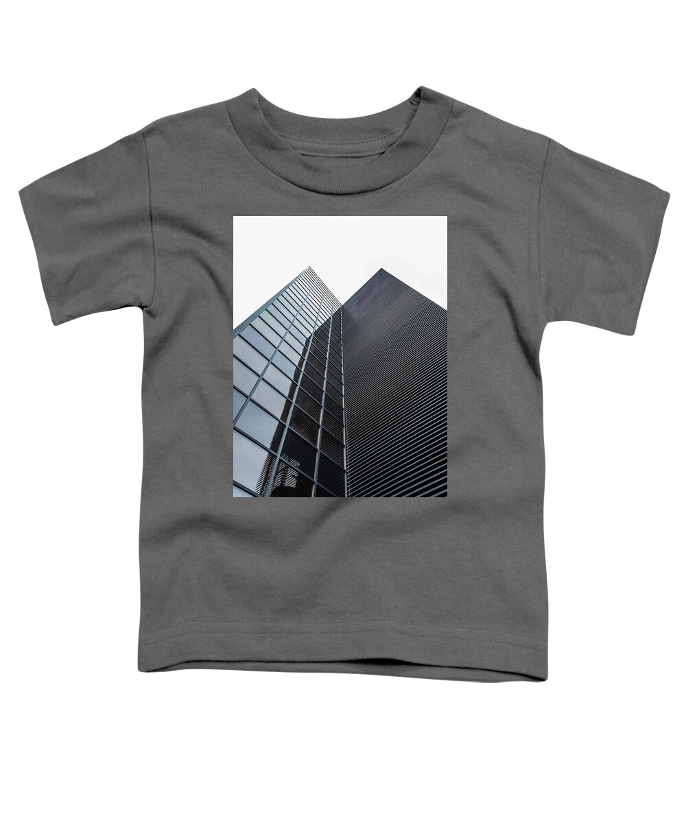 Architecture Toddler T-Shirt featuring the painting Modern Architectural Building Series - 35 by Celestial Images