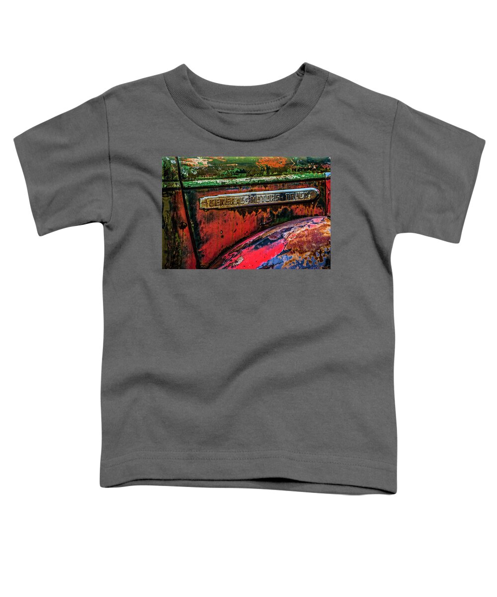 Gm Toddler T-Shirt featuring the photograph Molson GM Truck by Ed Broberg