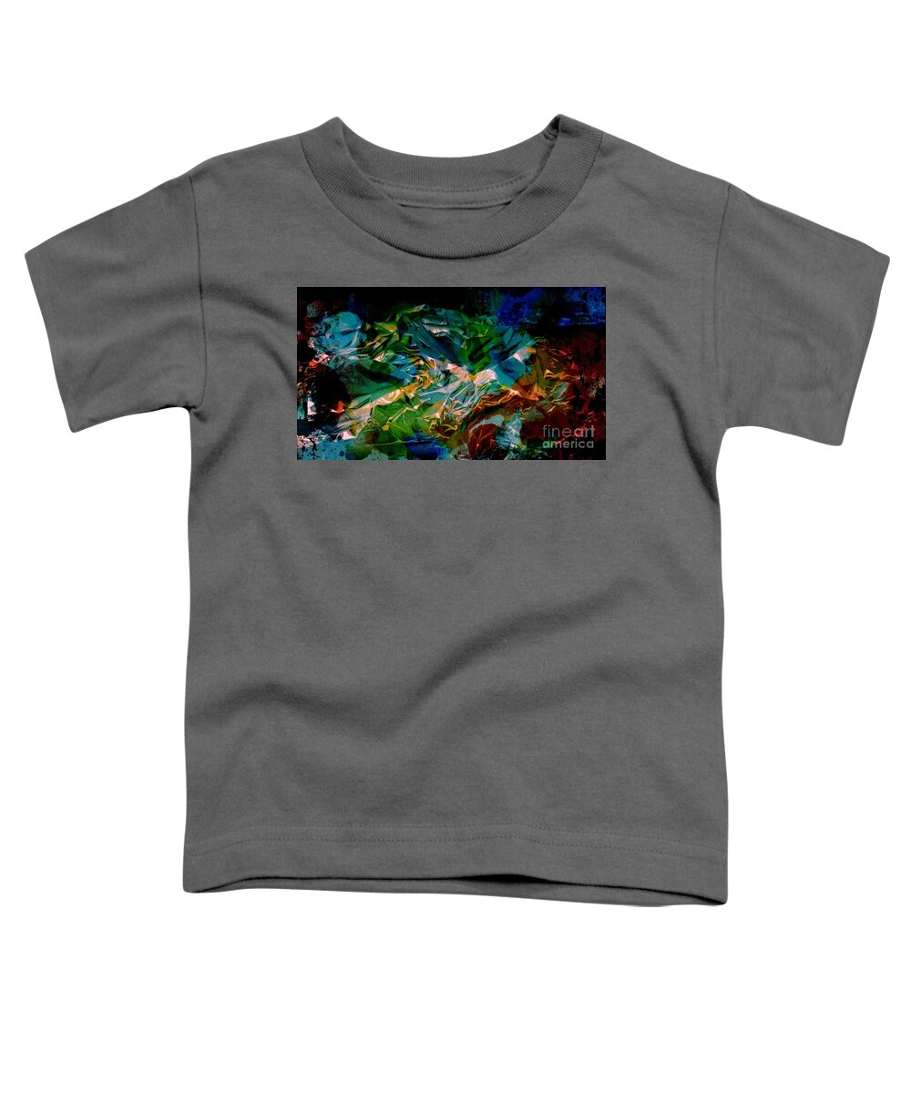  Abstract Toddler T-Shirt featuring the photograph Mood Colors by Marcia Lee Jones