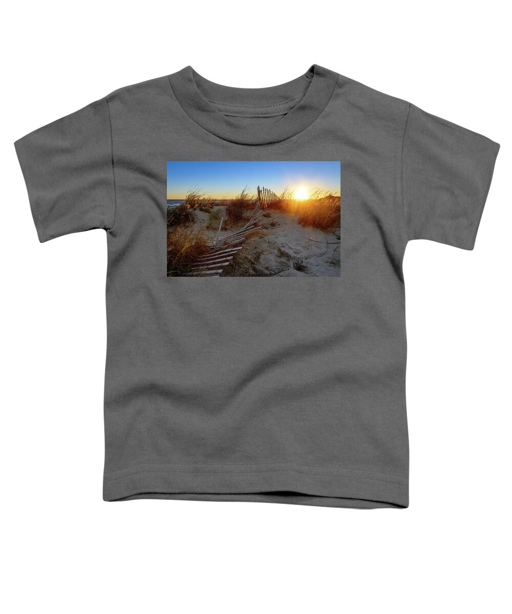 Fall Toddler T-Shirt featuring the photograph Morning Heat by Michael Scott