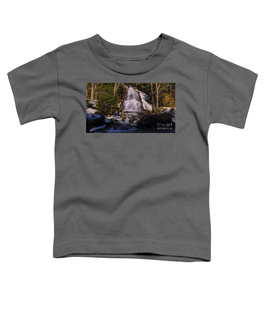 Vermont Toddler T-Shirt featuring the photograph Moss Glen Falls by Scenic Vermont Photography