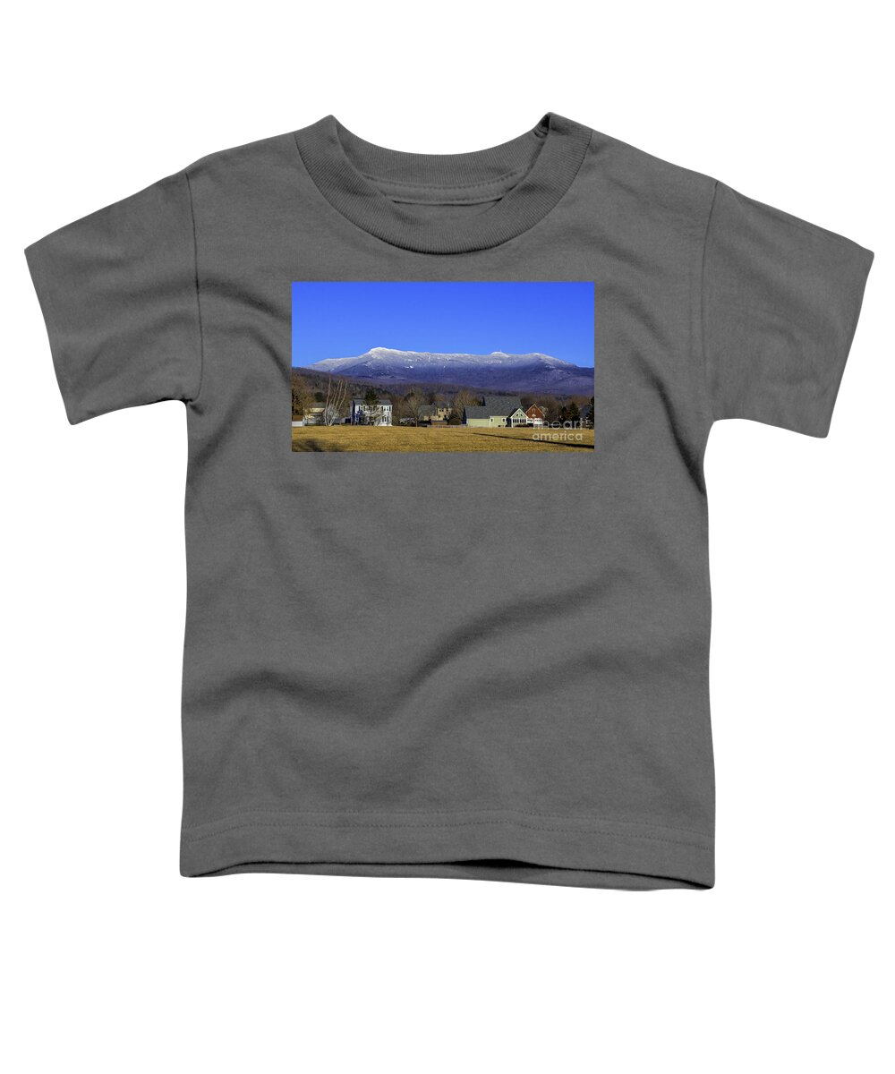 Vermont Toddler T-Shirt featuring the photograph Mount Mansfield by Scenic Vermont Photography