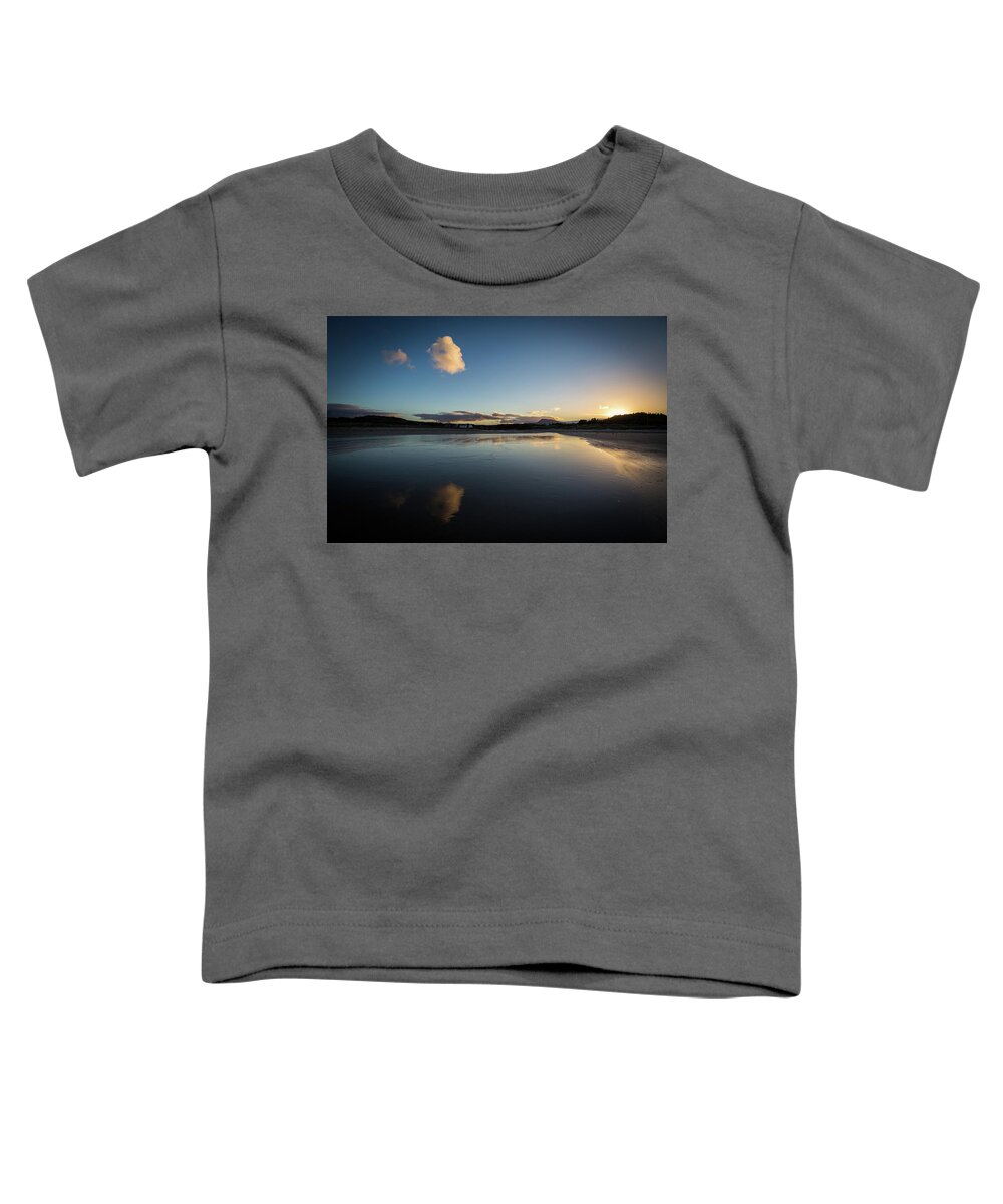 Muckish Toddler T-Shirt featuring the photograph Muckish Sunset by Nigel R Bell