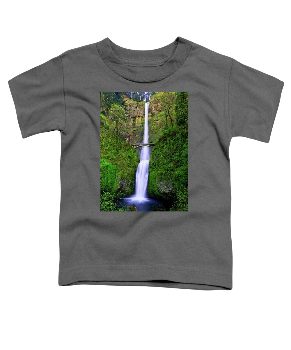 Multnomah Dream Toddler T-Shirt featuring the photograph Multnomah Dream by Chad Dutson