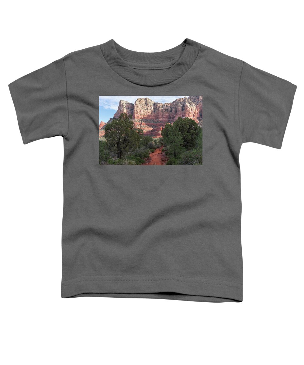 Sedona Toddler T-Shirt featuring the photograph Munds Mountain Wilderness by Scott Rackers