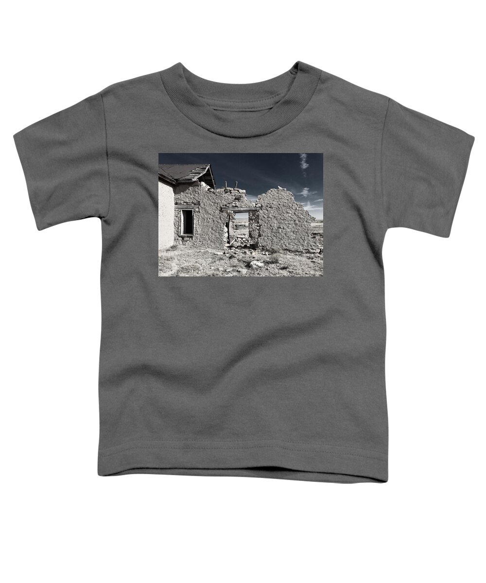 Abandoned Toddler T-Shirt featuring the photograph Mystery Ranch No. 20 by Brad Hodges