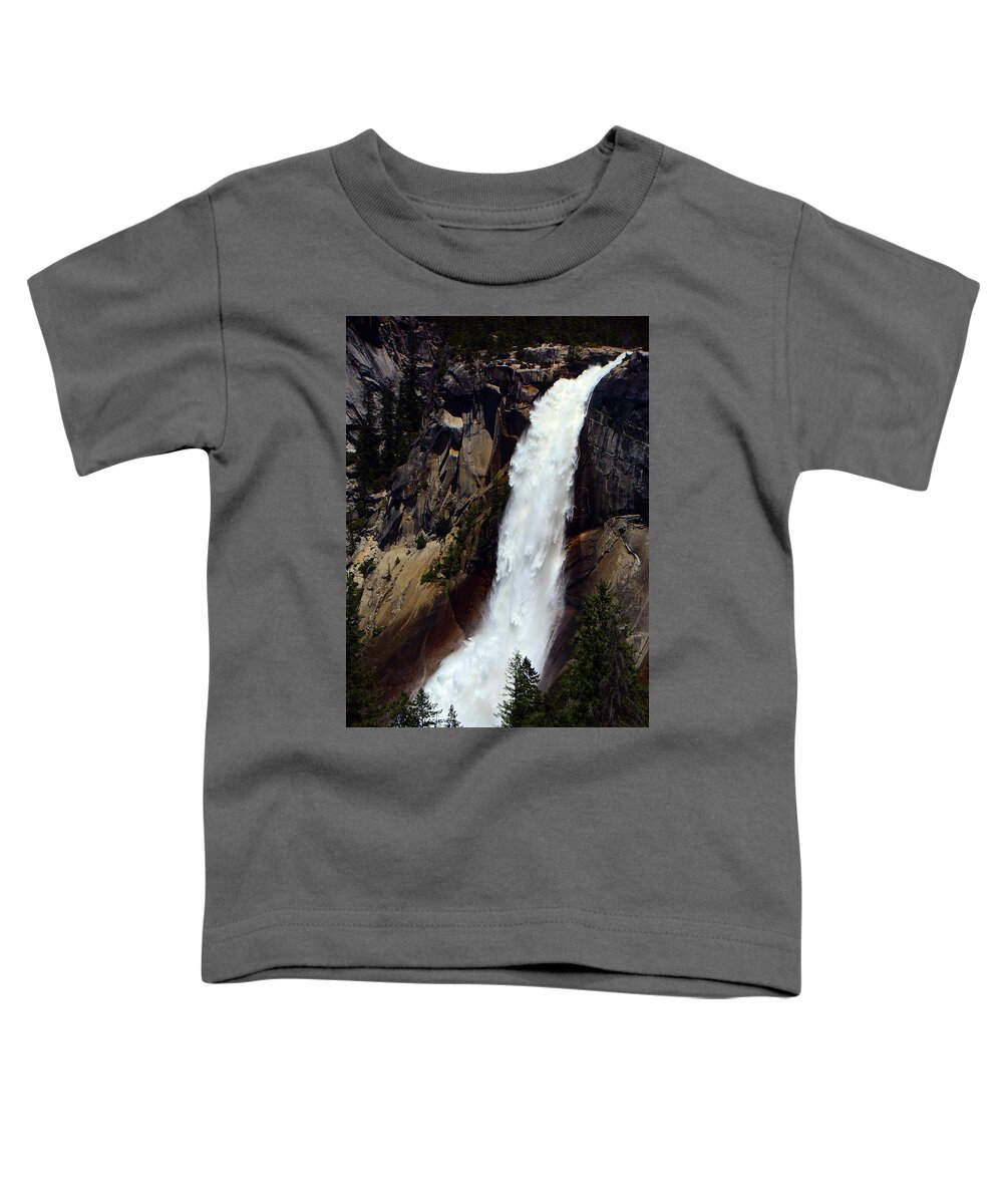Nevada Falls Toddler T-Shirt featuring the photograph Nevada Falls by Raymond Salani III