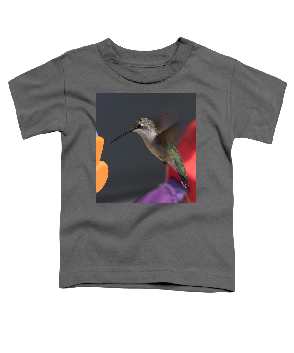 Hummingbird Toddler T-Shirt featuring the photograph That's Not Nectar by Holden The Moment