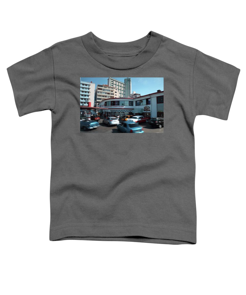 Vintage Toddler T-Shirt featuring the photograph Nostalgia in Motion by Laura Davis