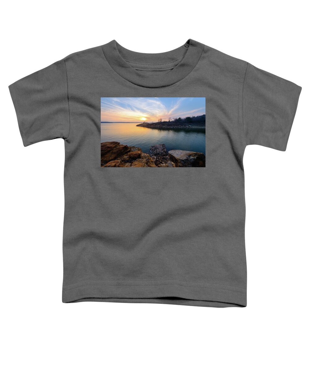 Arkansas Toddler T-Shirt featuring the photograph Oklahoma Gold by Michael Scott