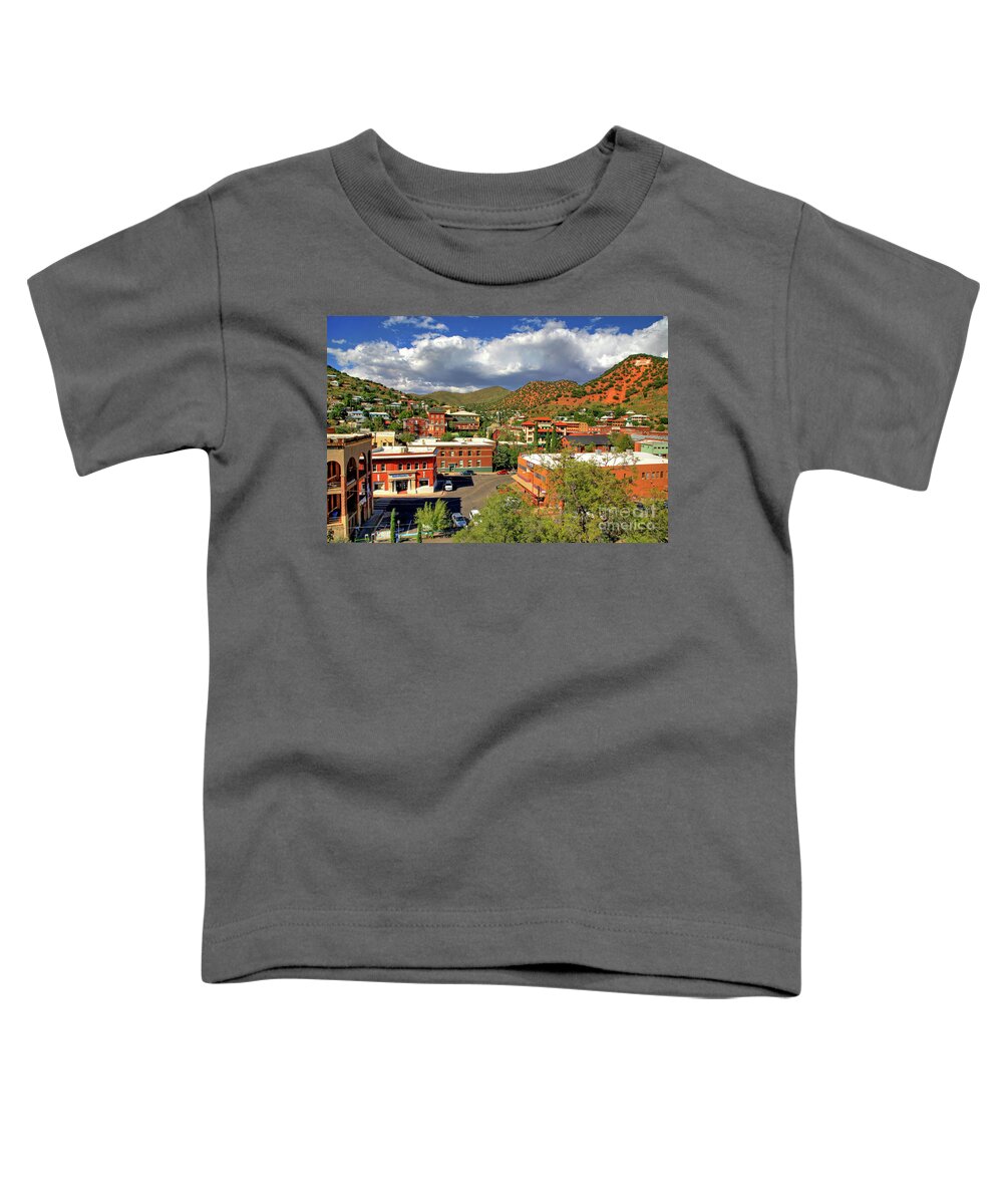 Nature Toddler T-Shirt featuring the photograph Old Bisbee Arizona by Charlene Mitchell