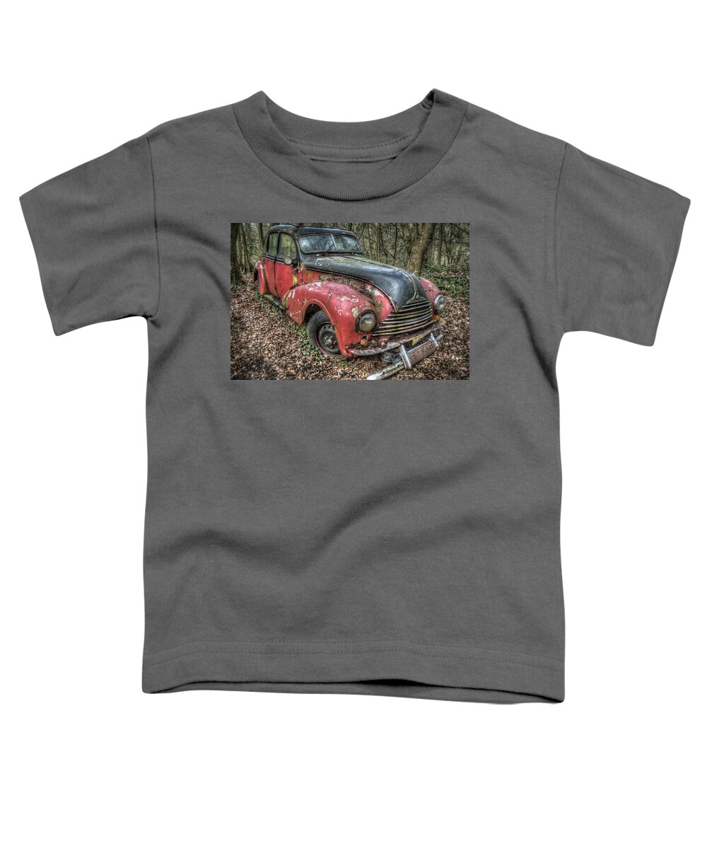 Classic Toddler T-Shirt featuring the digital art Old BMW by Nathan Wright