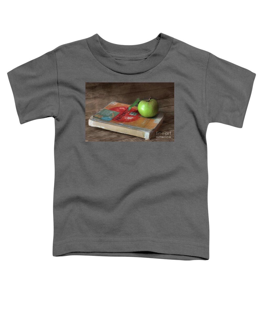 Book Toddler T-Shirt featuring the photograph Old Math by Lori Deiter