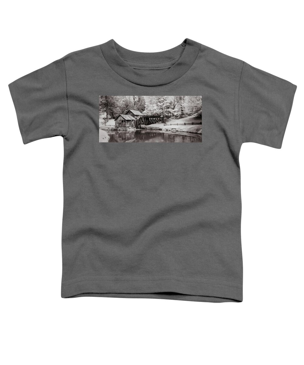 Mabry Toddler T-Shirt featuring the photograph Old Mill On The Mountain by James Woody