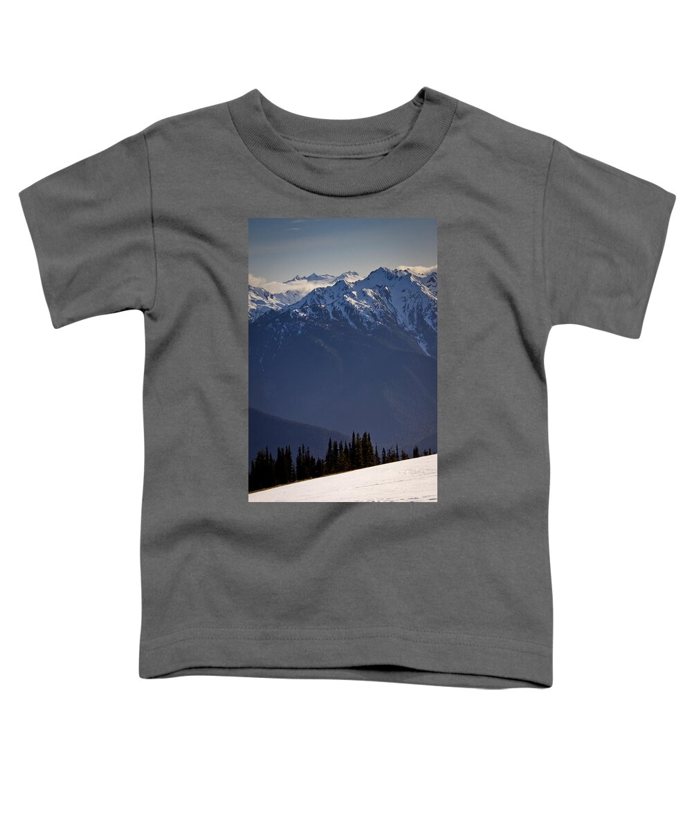 Olympic Mountains Toddler T-Shirt featuring the photograph Olympic National Park by Albert Seger