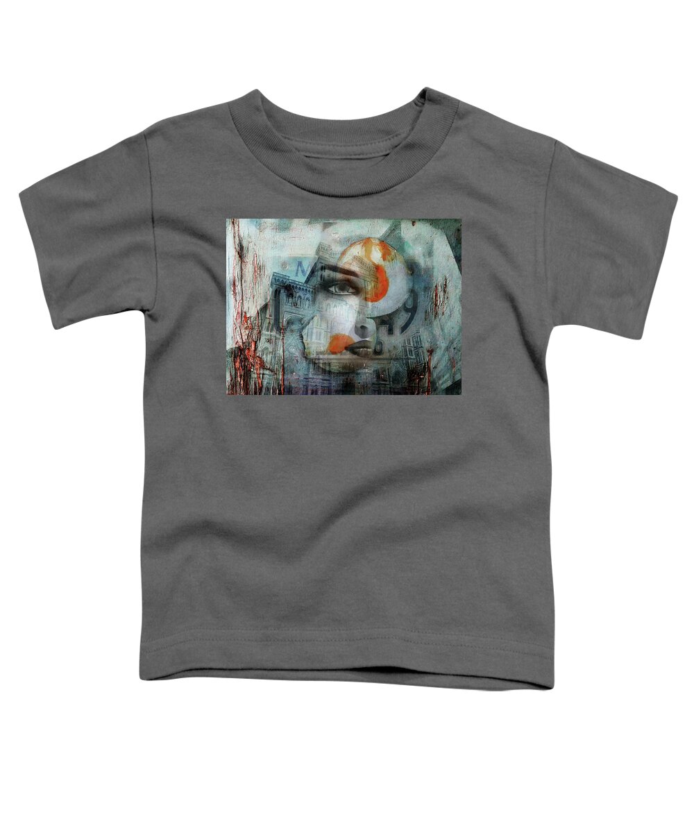 Florence Toddler T-Shirt featuring the photograph Once at Florence by Gabi Hampe