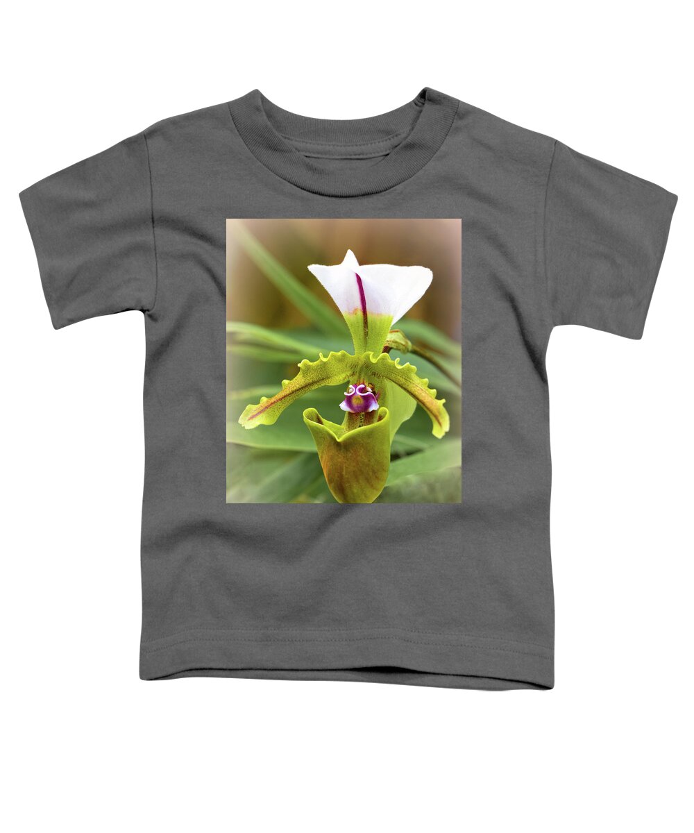 Selby Toddler T-Shirt featuring the photograph Orchid Allure by Richard Goldman