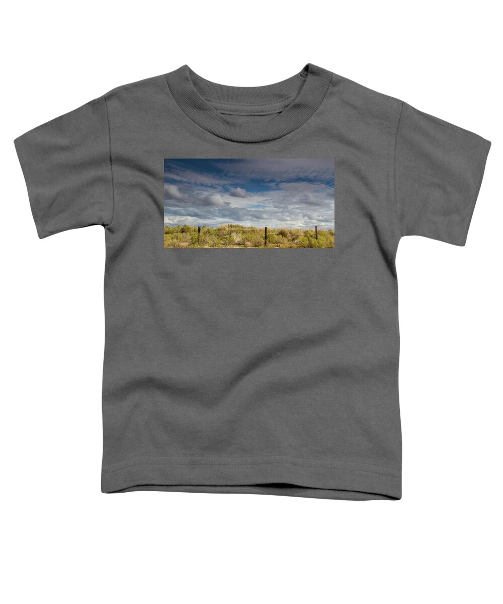 Fields Oregon Toddler T-Shirt featuring the photograph Oregon clouds by Kunal Mehra
